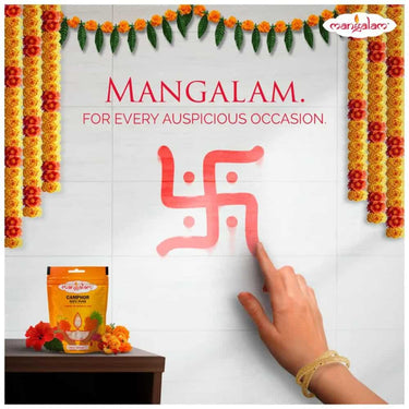 MANGALAM ORGANICS-Camphor Tablet-Pouch-50g